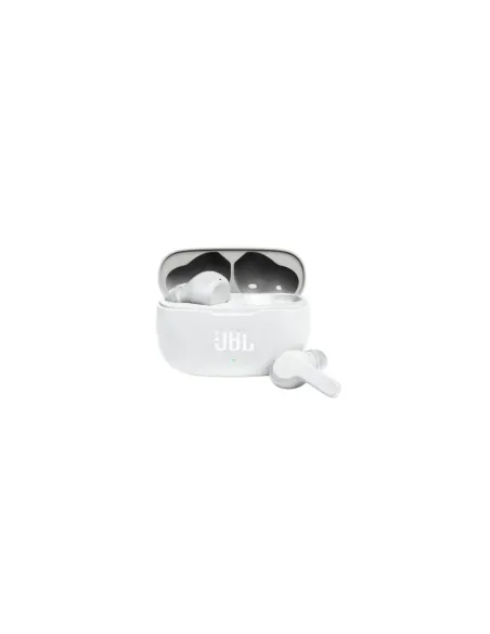 Auriculares Bluetooth JBL Wave 200TWS con estuche de carga/ Autonomía 5h/ Blancos