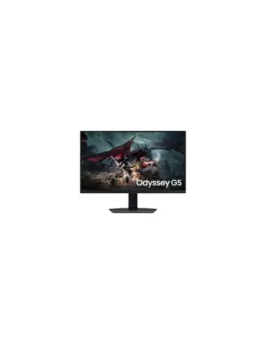 Monitor Gaming Samsung Odyssey G5 S27DG500EU 27"/ QHD/ 1ms/ 180Hz/ IPS/ Regulable en altura/ Negro