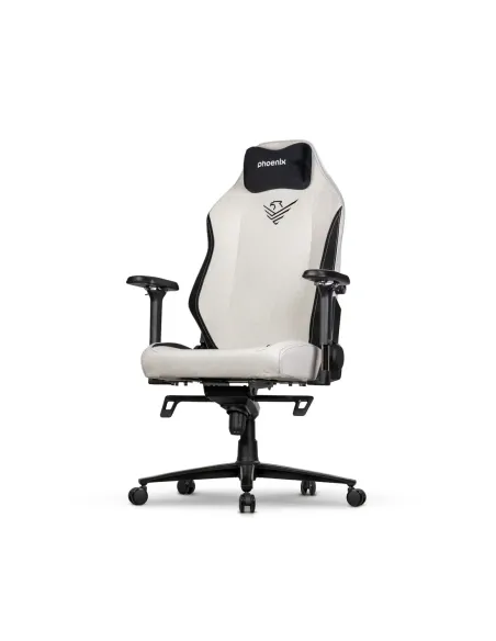Silla gaming phoenix monarch remaster tela gris y negro talla xl