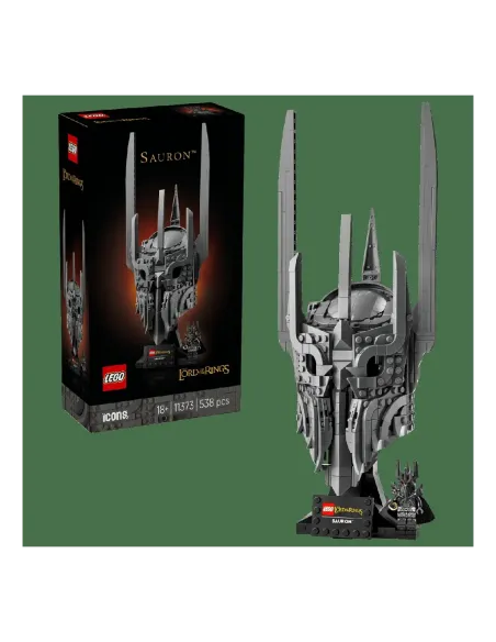 Lego el señor de los anillos casco de sauron