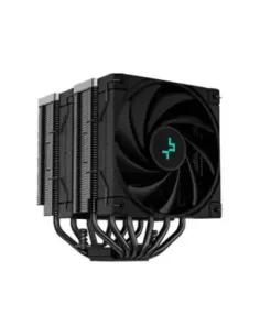 Ventilador disipador cpu gaming deepcool ak620 zero dark 2 x 120mm
