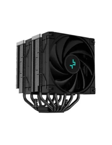 Ventilador disipador cpu gaming deepcool ak620 zero dark 2 x 120mm