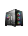 Caja ordenador gaming deepcool cg530 atx rgb cristaltemplado negra