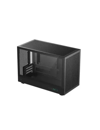 Caja ordenador gaming deepcool matx ch260 cristal templado negra