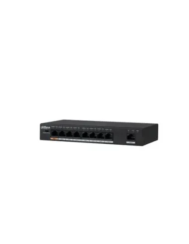Dahua Technology PFS3009-8ET-96 No administrado L2 Fast Ethernet (10 100) Energía sobre Ethernet (PoE) Negro