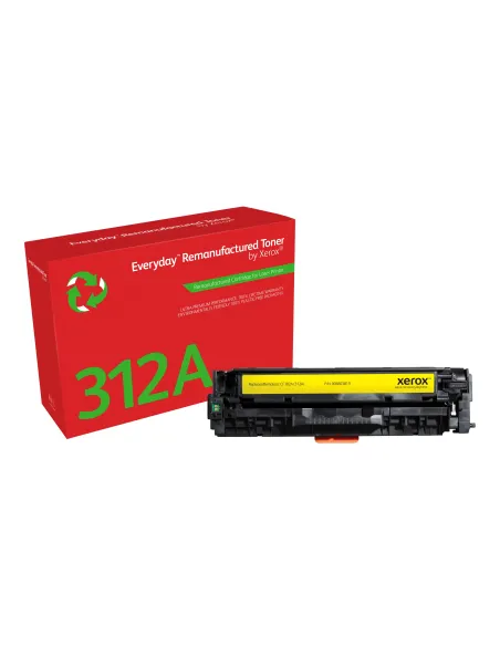 Tóner Everyday™ Amarillo remanufacturado de Xerox es compatible con HP 312A (CF382A), Capacidad estándar