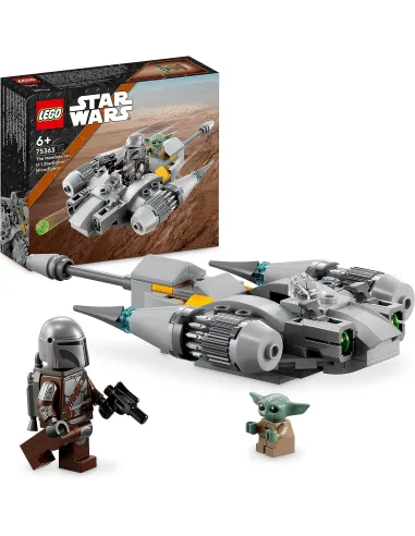 Lego star wars the mandalorian microfighter caza estelar n - 1