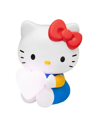 Lámpara 3d paladone hello kitty con corazón 16 cm