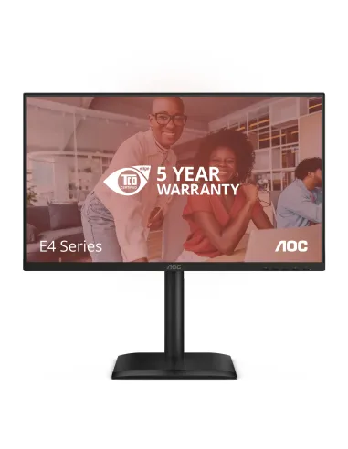 AOC 24E4U pantalla para PC 60,5 cm (23.8") 1920 x 1080 Pixeles Full HD LED Negro