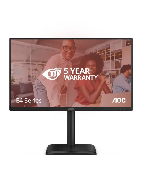 AOC 24E4U pantalla para PC 60,5 cm (23.8") 1920 x 1080 Pixeles Full HD LED Negro