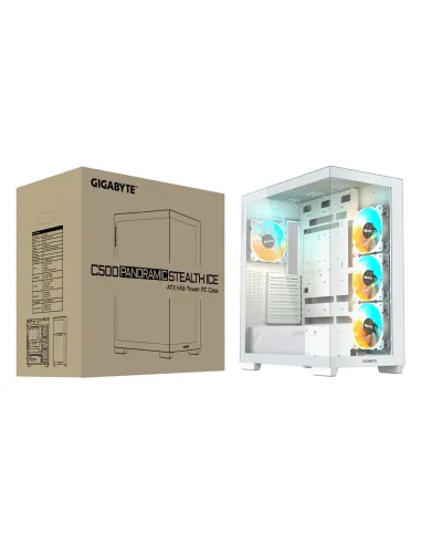 GIGABYTE C500 PANORAMIC STEALTH Midi Tower Blanco