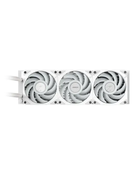 GIGABYTE AORUS WATERFORCE II 360 ICE Refrigerador de CPU líquido AIO - 3x ventiladores ARGB de 120 mm, mecanismo de conexión
