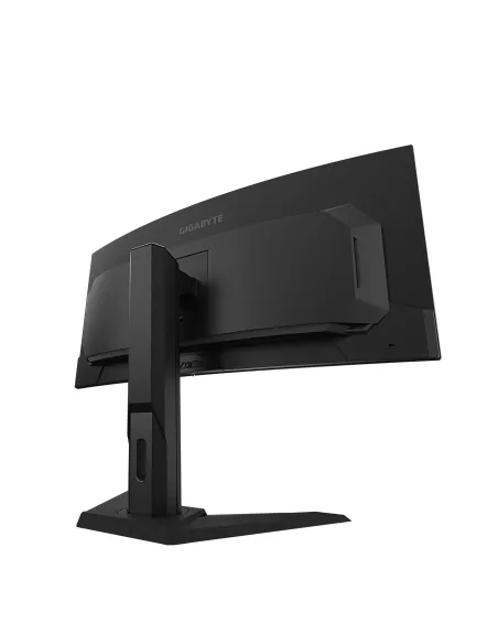 GIGABYTE Monitor de juegos curvo OLED WQHD MO34WQC2 de 34" - 3440 x 1440, 240Hz, 0.03ms, KVM, 250 cd m², FreeSync Premium Pro,