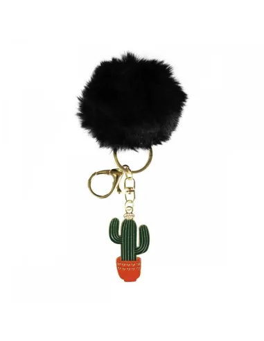 Llavero enesco pompon cactus