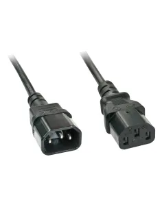 Lindy 30331 cable de transmisión Negro 2 m C14 acoplador C13 acoplador