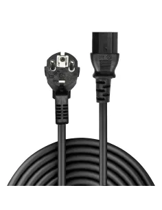 Lindy 30335 cable de transmisión Negro 2 m Enchufe tipo F C13 acoplador 2