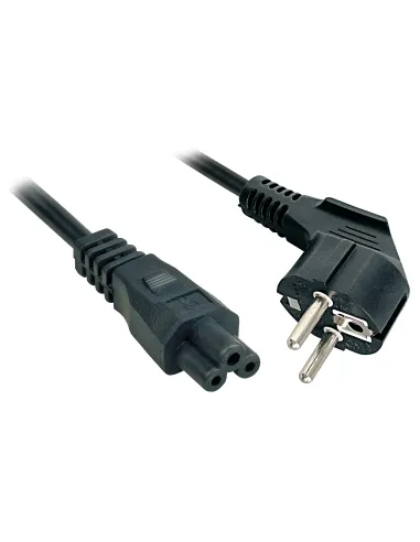 Lindy 3m, CEE 7 7 - IEC 320 C5 Negro CEE7 7 C5 acoplador