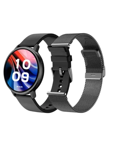 Smartwatch spc smartee duo classic 1.43pulgadas negro + correa