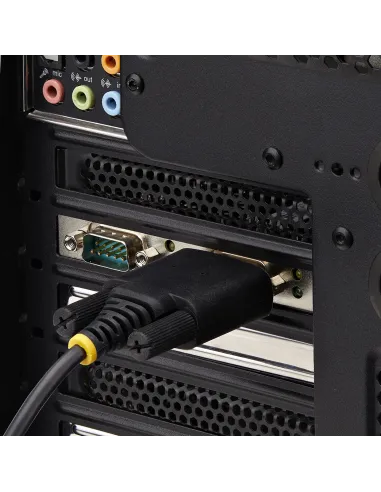 StarTech.com Tarjeta Serie PCIe de 2 Puertos - Tarjeta Serial PCI Express de 2 Puertos DB9 RS232 RS422 RS485 -Incluye Brackets
