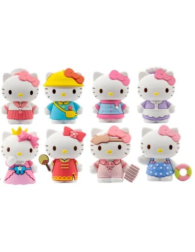 Figura hello kitty vestidos 1 unidad aleatoria