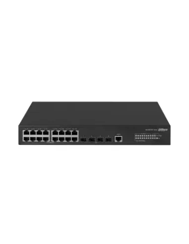 Dahua Technology Access DH-AS4300-16GT4GF switch Gestionado L2 L2+ Gigabit Ethernet (10 100 1000) Negro
