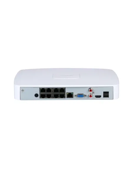 Dahua Technology Lite NVR2108-8P-4KS3 Grabadore de vídeo en red (NVR) 1U Blanco