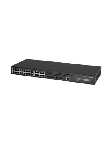 Dahua Technology Access DH-AS4300-24GT4GF switch Gestionado L2 L2+ Gigabit Ethernet (10 100 1000) Negro