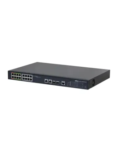 Dahua Technology ePoE DH-LR2218-16ET-240-V2 switch Gestionado L2 Fast Ethernet (10 100) Energía sobre Ethernet (PoE) Negro