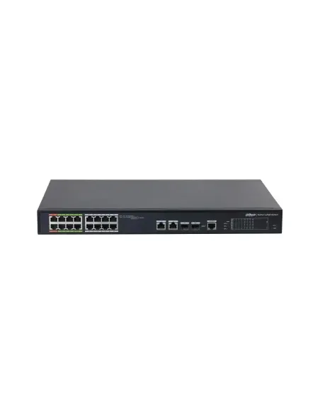 Dahua Technology ePoE DH-LR2218-16ET-240-V2 switch Gestionado L2 Fast Ethernet (10 100) Energía sobre Ethernet (PoE) Negro