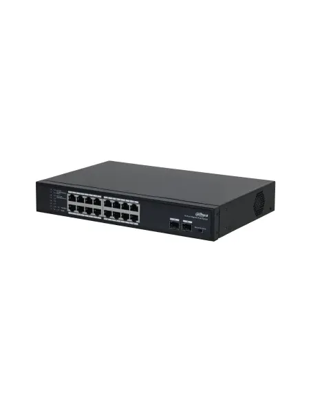 Dahua Technology PoE PFS3218-16GT-135 switch No administrado L2 Gigabit Ethernet (10 100 1000) Energía sobre Ethernet (PoE)