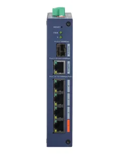 Dahua Technology CHS4106-4ET-60 switch Gestionado L2 Fast Ethernet (10 100) Energía sobre Ethernet (PoE) Escritorio Azul 2