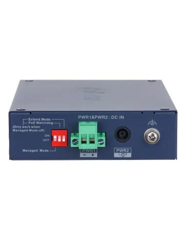 Dahua Technology CHS4106-4ET-60 switch Gestionado L2 Fast Ethernet (10 100) Energía sobre Ethernet (PoE) Escritorio Azul