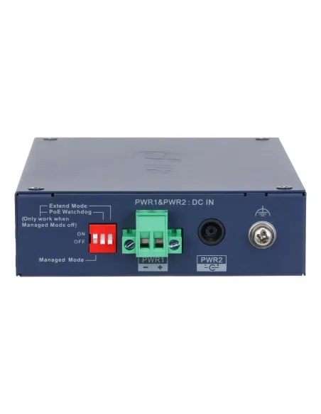 Dahua Technology CHS4106-4ET-60 switch Gestionado L2 Fast Ethernet (10 100) Energía sobre Ethernet (PoE) Escritorio Azul