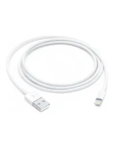 Cable lightning a usb tipo a apple 1m -  macho - macho -  blanco