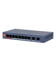 Dahua Technology CS4010-8ET2GT-110 switch Gestionado L2 Gigabit Ethernet (10 100 1000) Energía sobre Ethernet (PoE) Azul