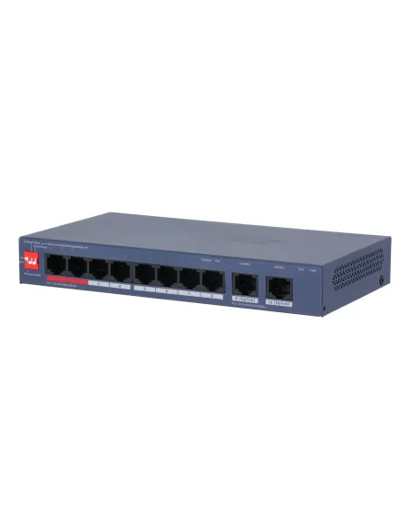 Dahua Technology CS4010-8ET2GT-110 switch Gestionado L2 Gigabit Ethernet (10 100 1000) Energía sobre Ethernet (PoE) Azul