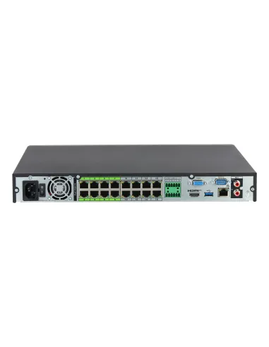 Dahua Technology WizSense NVR5216-16P-EI2 Grabadore de vídeo en red (NVR) 1U Negro