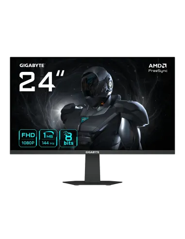 GIGABYTE GS24F14 Monitor Gaming 24” FHD - 1920 x 1080, 144Hz, 1ms, 300 cd m², HDMI 1.4, DisplayPort 1.2