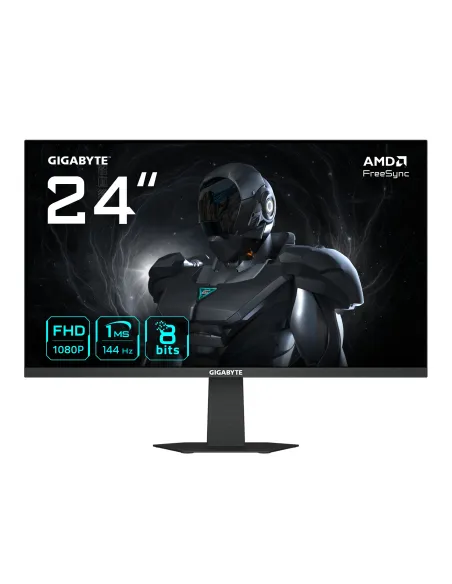 GIGABYTE GS24F14 Monitor Gaming 24” FHD - 1920 x 1080, 144Hz, 1ms, 300 cd m², HDMI 1.4, DisplayPort 1.2