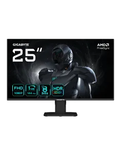 GIGABYTE GS25F14 Monitor Gaming FHD de 25” - 1920 x 1080, 144Hz, 1ms, 300 cd m², Display HDR 10, HDMI 2.0, DisplayPort 1.2