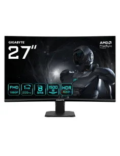 GIGABYTE GS27FCA Monitor gaming curvo 27" FHD - 1920 x 1080, 200Hz, 1ms, 250 cd m², FreeSync Premium, HDR Ready, HDMI 2.0,