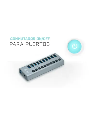 i-tec USB 3.0 Charging HUB 10 port + Power Adapter 48 W