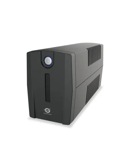 Conceptronic ZEUS01ES sistema de alimentación ininterrumpida (UPS) Línea interactiva 0,65 kVA 360 W 2 salidas AC