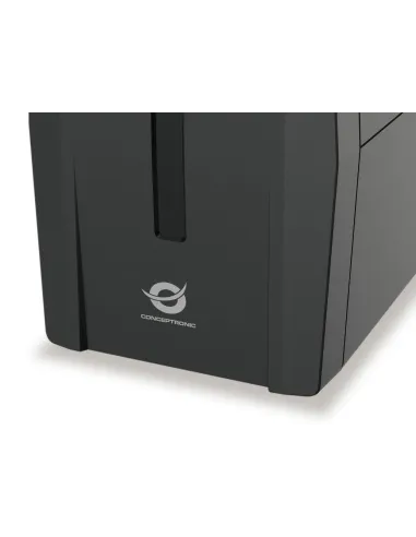 Conceptronic ZEUS01ES sistema de alimentación ininterrumpida (UPS) Línea interactiva 0,65 kVA 360 W 2 salidas AC