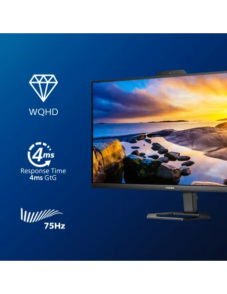 Philips 5000 series 27E1N5600HE 00 pantalla para PC 68,6 cm (27") 2560 x 1440 Pixeles Quad HD LCD Negro