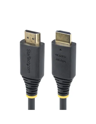 StarTech.com Cable HDMI de Alta Velocidad de 30cm - 4K 60Hz - 144Hz - UHD - HDR10 HDCP 2.2 ARC - 18Gbps - Cable HDMI 2.0 para