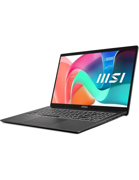 MSI Modern 15 F1MG-610ES Intel Core 7 150U Portátil 39,6 cm (15.6") Full HD 32 GB DDR4-SDRAM 1 TB SSD Wi-Fi 6E (802.11ax)