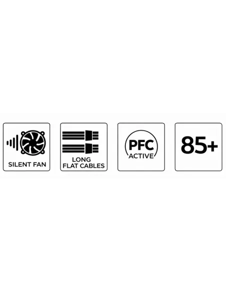CoolBox PACK FUENTES DE ALIMENTACION POWERLINE III 550 650 750 850W 85%EFI