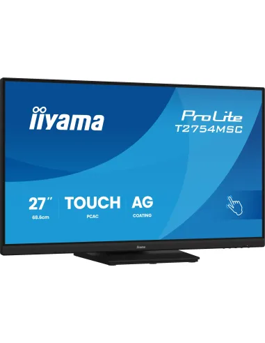 iiyama ProLite T2754MSC-B2AG pantalla para PC 68,6 cm (27") 1920 x 1080 Pixeles Full HD LED Pantalla táctil Multi-usuario Negro