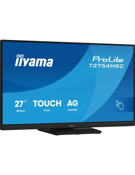 iiyama ProLite T2754MSC-B2AG pantalla para PC 68,6 cm (27") 1920 x 1080 Pixeles Full HD LED Pantalla táctil Multi-usuario Negro
